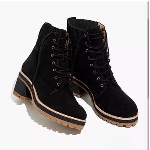 Madewell The Lorelei Lace-Up Boot